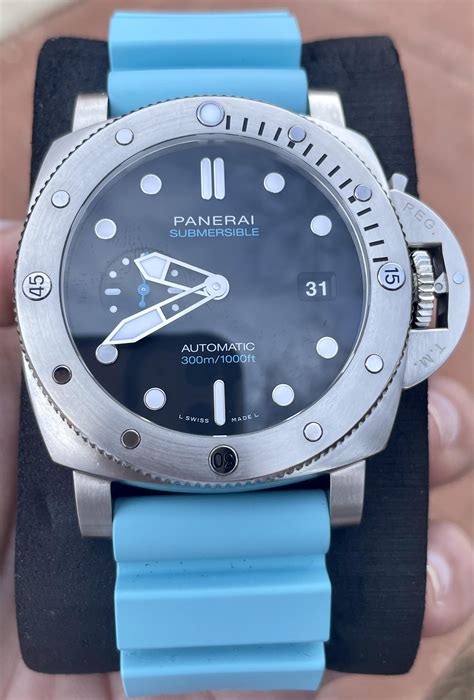 japanese 44mm replica panerai submersible watch|Panerai Submersible QuarantaQuattro 44mm Automatic Black  .